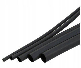 RURKA KOSZULKA TERMOKURCZLIWA CZARNA 16 / 8 mm 5 METRÓW