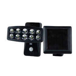 Projektor LED 2W solarny z czujnikiem ruchu czarny VO1930