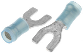 Konektor zaciskowy płaski PIDG Series Izolowane, M3.5, Niebieski 14AWG 2mm² 16AWG 1.25mm² TE Connectivity