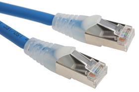 Kabel Ethernet Cat6 długość 3m Z zakończeniem RS PRO LSZH średnica 6mm