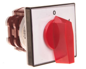 Łącznik krzywkowy 0-1 3P 25A do wbudowania 4G25-10-U R112