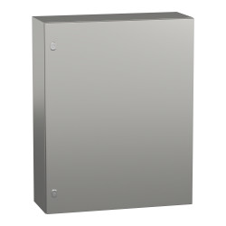 Szafka ścienna rozdzielcza 1000 mm 800 mm 300mm Stal nierdzewna 316 Schneider Electric, z drzwiami zwykłymi
