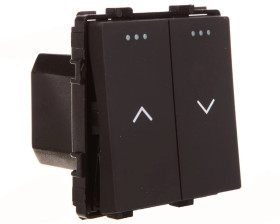 TouchMe Mechanizm łącznik żaluzjowy czarny ME627B