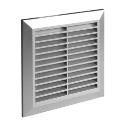 Kratka wentylacyjna 137x137mm satyna T40SS