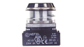 Przycisk Sterowniczy 30Mm Czerwony 2R Z Samopowrotem W0-Nef30-K 2Y C