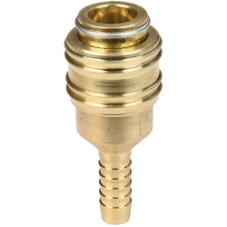 Einhell 4139302 Pneumatic Push-Fit Tail Brass 9mm 1pc