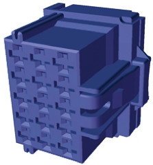 Złącze samochodowe 15-pinowe TE Connectivity 3-rzędowe Żeński AMP MCP 2.8 Obudowa złącza samochodowego