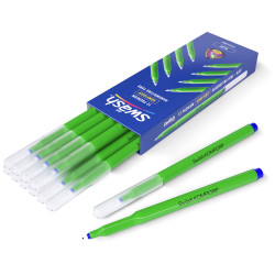 Sw&#xE4;sh Blue KOMFIGRIP Handwriting Pens - Pack of 12