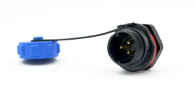 SP1312/P3 wtyk na panel 3-pin, 250V / 13A