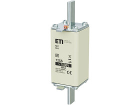 Wkładka topikowa przemysłowa zwłoczna NH1 gG 125A/1000V 004113715 ETI
