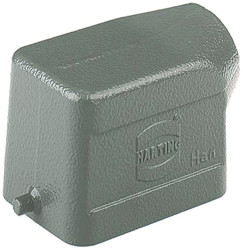 Osłona złączy dużej mocy HARTING rozmiar 6B Wpust boczny