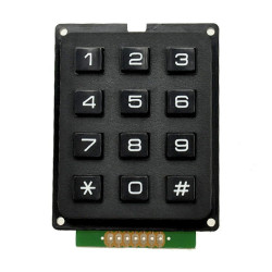 Klawiatura uniwersalna 12 przyc. plastik KB304PNB arduino