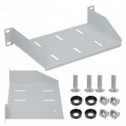 Półka stała do szafy RACK 10" 1U 150mm szara