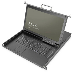 Digitus DS-72220-2TR KVM console VGA Mouse, Keyboard 1920 x 1080 Pixel
