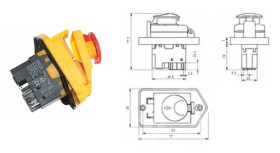 Wyłącznik ELEKTROMAGNETYCZNY DO BETONIARKI