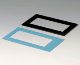 Display panel, acrylic glass, (L x W) 100.5 x 62 mm, transparent, A9175009