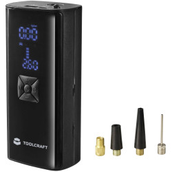 TOOLCRAFT TO-8698626 Compressor Digital display Auto turn-off Powerbank function