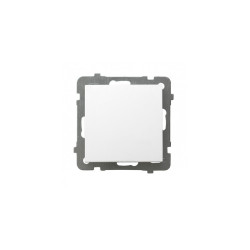 Przycisk zwierny pojedynczy ŁP-21G/m/00 biały AS Ospel