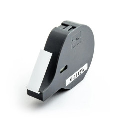 Taśma samoprzylepna biała 12mm 8m kaseta LS-12W