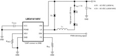 42-V 60-W common Anode Capable constant current buck LED driver Requires No Ext. current sensing Res | DDA | 8 | -40 to 125