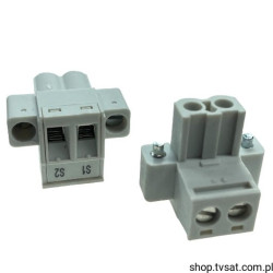 MSTB2,5-2-STF-5,08GY 1764011 Term. Block 2 Pin PLUG PHOENIX