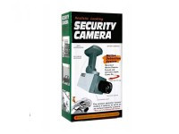 KAM-ATR500 Atrapa kamery, ruchoma, zasilana bateryjne: 2xAA, wewnętrzna - z detektorem ruchu - WYPRZEDAŻ - brak wkrętów do monta