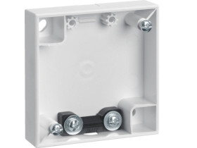 Integro Flow Puszka natynkowa 1 pojedyncza płaska biały 911522559 HAGER