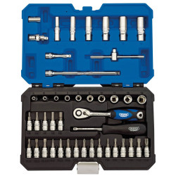 Draper Expert 16446 1/4&quot; Sq. Dr. Metric Socket Set (44 Piece)