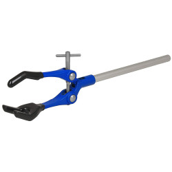 EISCO PRCMP01 3 Finger, Extension Clamp on SS Rod, Industrial Laboratory Grade