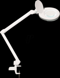 7218GR-MKIII Lupenleuchte, LED, Ø 125 mm Echtglaslinse, 8 Dioptrien