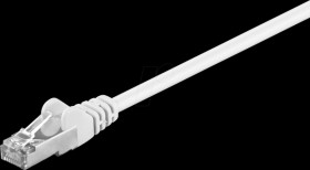 95631 Cat.5e SF/UTP patch cable CCA white 25 m