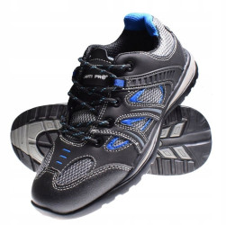 Półbuty nubukowe czarno-niebieskie 45 L3040945 LahtiPro CB-850078