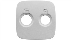 Valena Allure Plakietka Gniazda Antenoweego Tv-Sat Końcowego Aluminium 754827