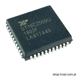 ST16C2550IJ Dual UART 16-Byte Transmit SMD-PLCC44 EXAR