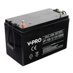 Akumulator VRLA AGM 12V 100Ah (żywotność 3-5lat) VPRO