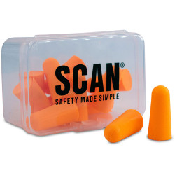 Scan EC-1003A Tapered Foam Earplugs (6 Pairs) SNR 36 dB