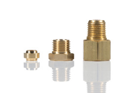 Złączka pneumatyczna R 1/8 męskie 3/16 cala Norgren Adapter gwintowany prosty R 1/8 męskie