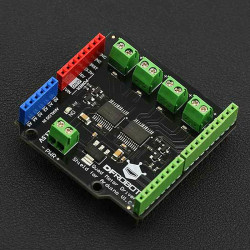 Quad DC Motor Driver Shield for Arduino