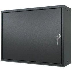 Obudowa metalowa szafka TPR-6 CATV 540x420x180mm czarna natynkowa