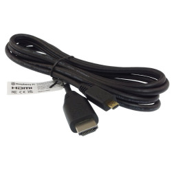 Oficjalny przewód microHDMI - HDMI do Raspberry Pi 2m (czarny)