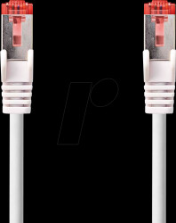 CCGL85221WT75 Patch cable, Cat.6, S/FTP, 7.50 m, white