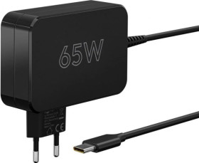 Ładowarka USB-C™ do laptopów (65 W) czarna, 65419