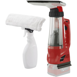 TOOLCRAFT TO-8441421 Window cleaner Vacuum Black Red