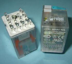 12V 5A/250V 4STP R-4 RELPOL