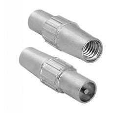 Wtyk antenowy TV prosty WPW 306 TELMOR