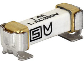 SMD fuse 4.2 x 11.1 mm, 200 mA, T, 250 V (DC), 125 V (AC), 200 A breaking capacity, 3404.2409.11