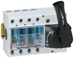 Wyłącznik nadprądowy MCB, 4-biegunowy, 100A, 400V, na szynę DIN, Legrand, Vistop