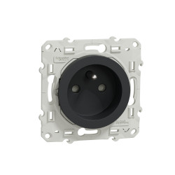 Gniazdo wtykowe Francuski 2-biegunowy Montaż wpuszczany Schneider Electric 16A