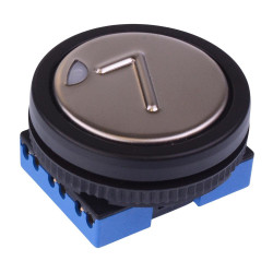 LPI5112R1K21707 APEM '7' Red 12V illuminated Large Actuator Push Button Switch IP53