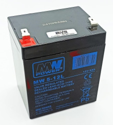 MW 5-12L akumulator żelowy 12V / 5Ah